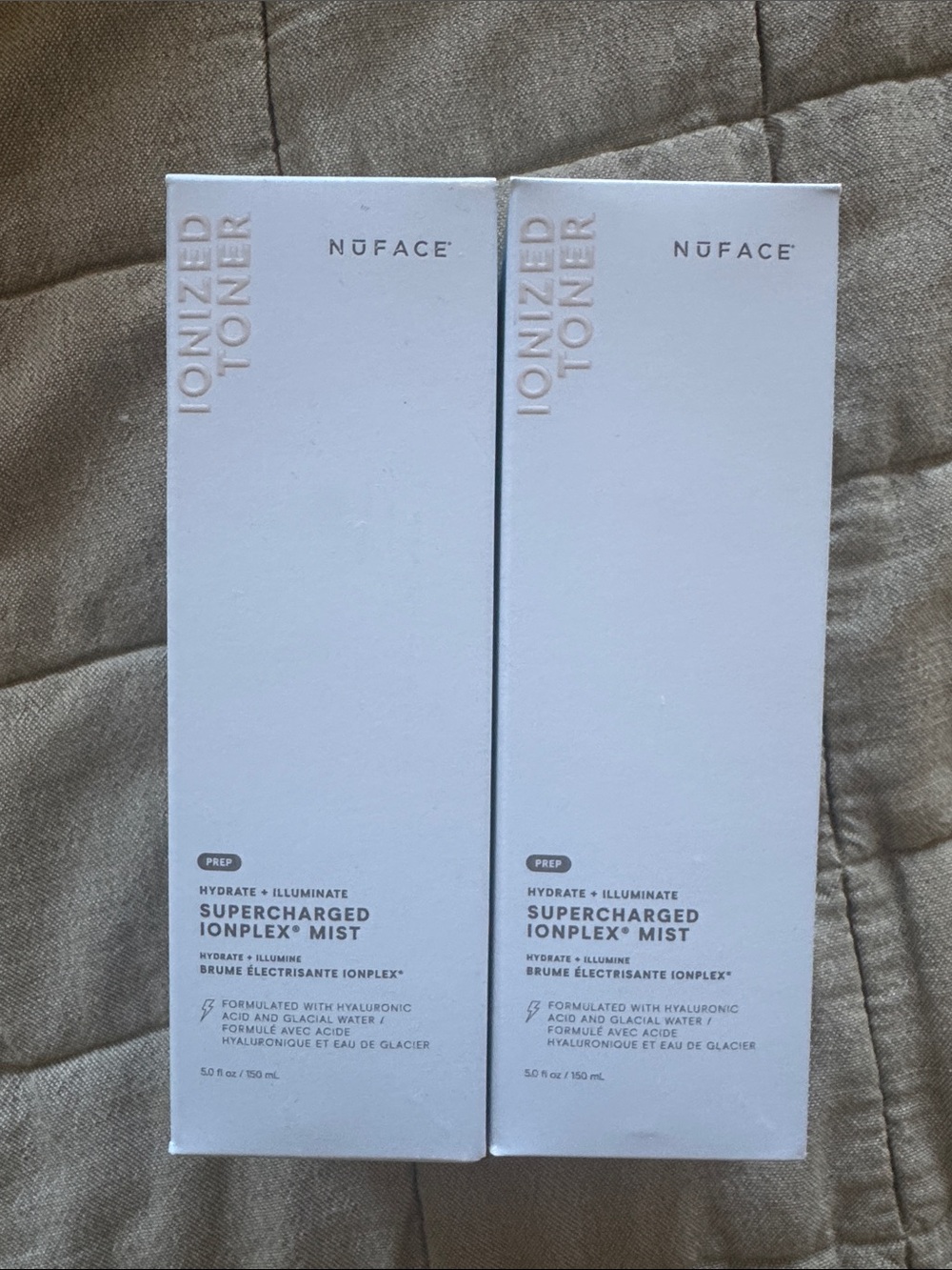 NuFACE Supercharged IonPlex Mist Hydrate set of two